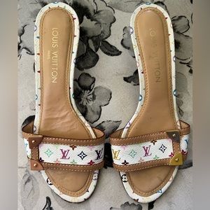 Louis Vuitton Monogram Multicolor Sandals